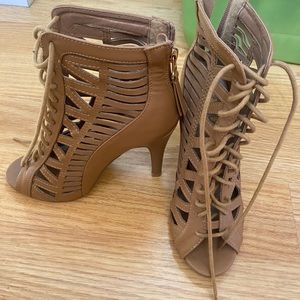Lace up heels